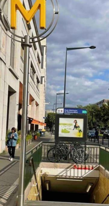 Appartamento Chez Marie - 4P - Proche Paris - Metro 8 Maisons-Alfort Esterno foto